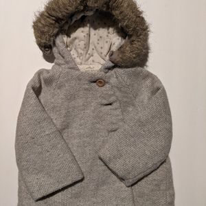 Zara baby girl coat